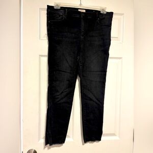 LOFT Women's Dark Ankle Jeans